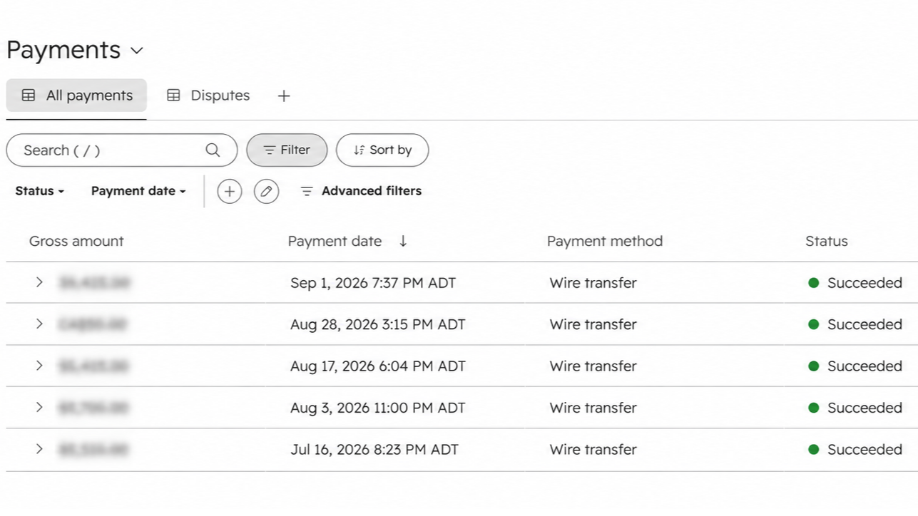 HubSpot Commerce Payments, utviklet av Wise Payments for HubSpot